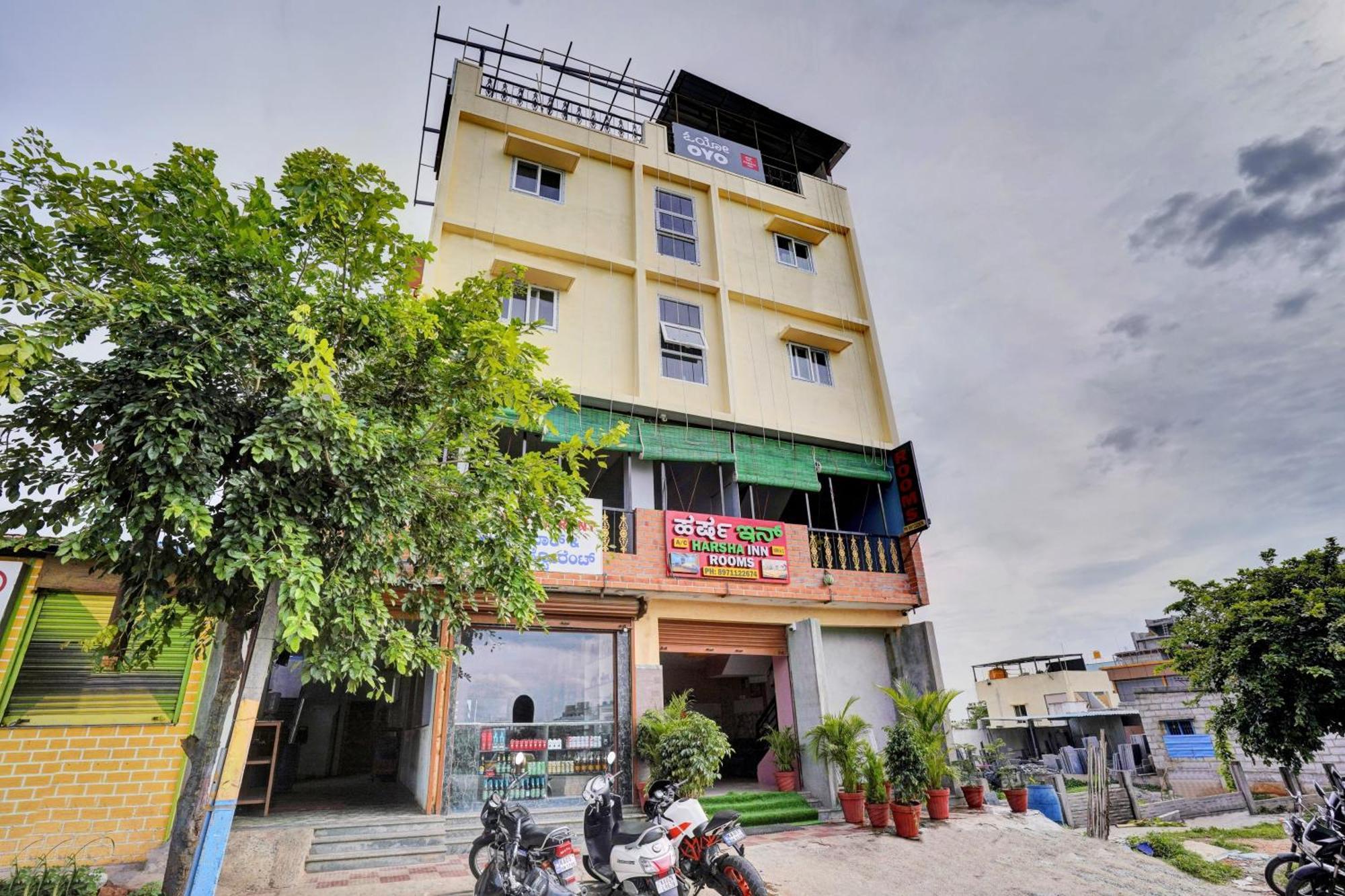 Hotel O Harsha Inn Bangalore Exterior foto